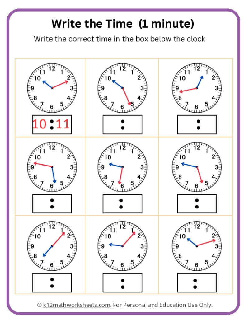 PreK Math