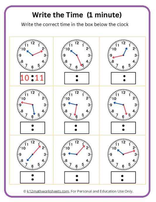 PreK Math